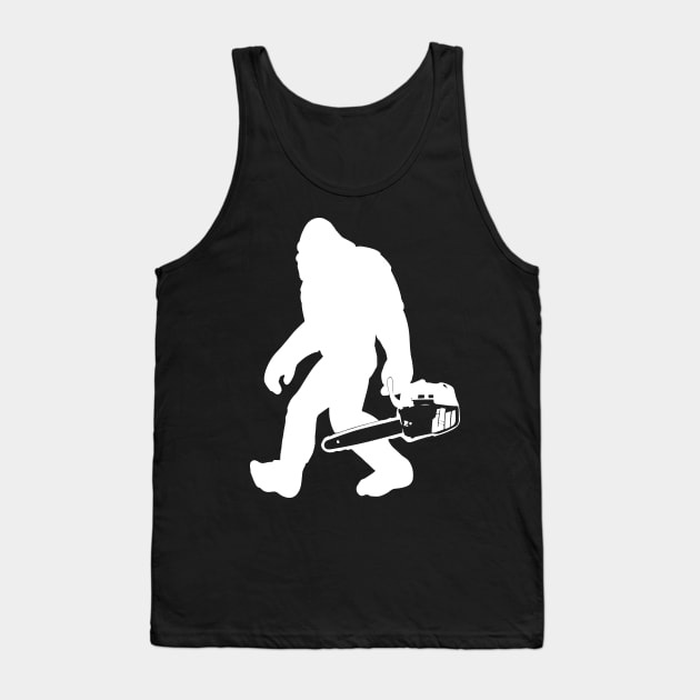 Bigfoot Chain saw Tank Top by LEGO